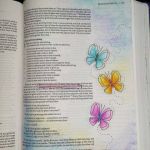 Butterfly Bible Page