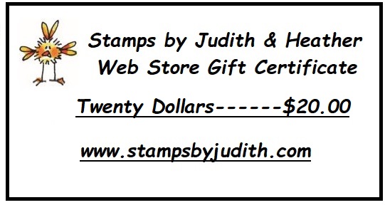 StampsByJudith.com: $20 Gift Certificate