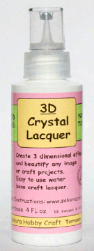 01854 4oz Clear Crystal Lacquer