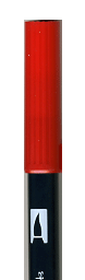 856 Chinese Red Tombow Acid Free Watercolor Marker