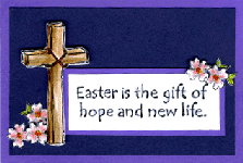 Easter is the Hope Card