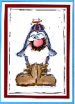 Funny Penguin Card