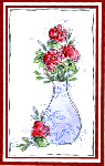 Geranium Vase Card