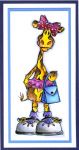Purse Giraffe Card