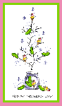 Pickles and Ice Cream Tree For All Seasons Card