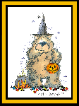 Spooky Griz Card